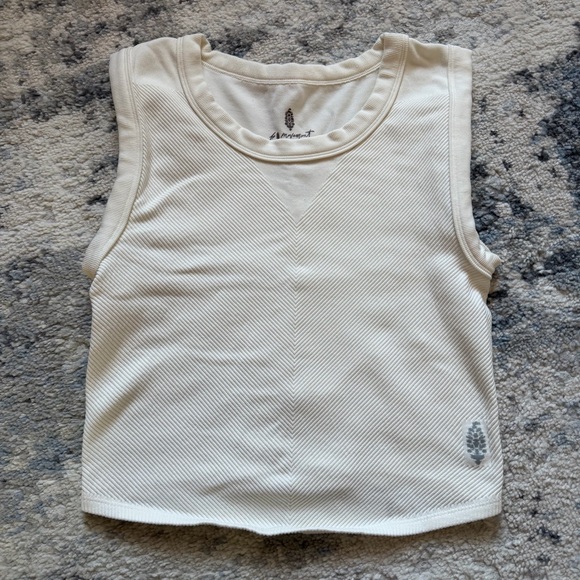 FP Movement by Free People Tops - Free People Movement Free Throw Muscle Tank White